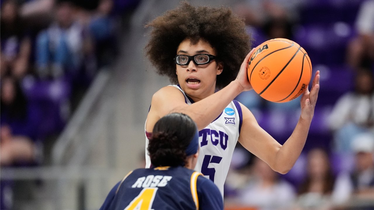 Olivia Miles gets triple-double as TCU beats San Diego in March Madness