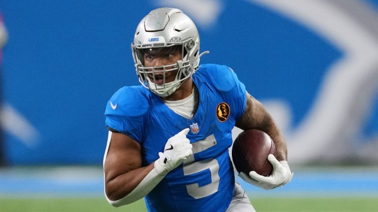 David Montgomery sent a seven-word message criticizing the Detroit Lions' coaching staff after they traded him to the Houston Texans.-gumi