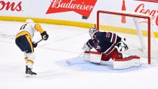 Predators pounce in shootout to edge Jets
