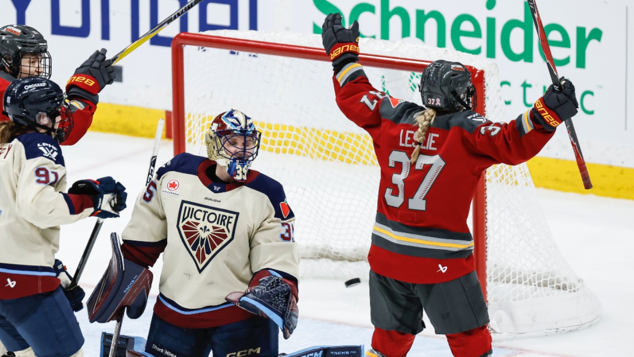 Leslie plays OT hero as Charge edge Victoire in Winnipeg