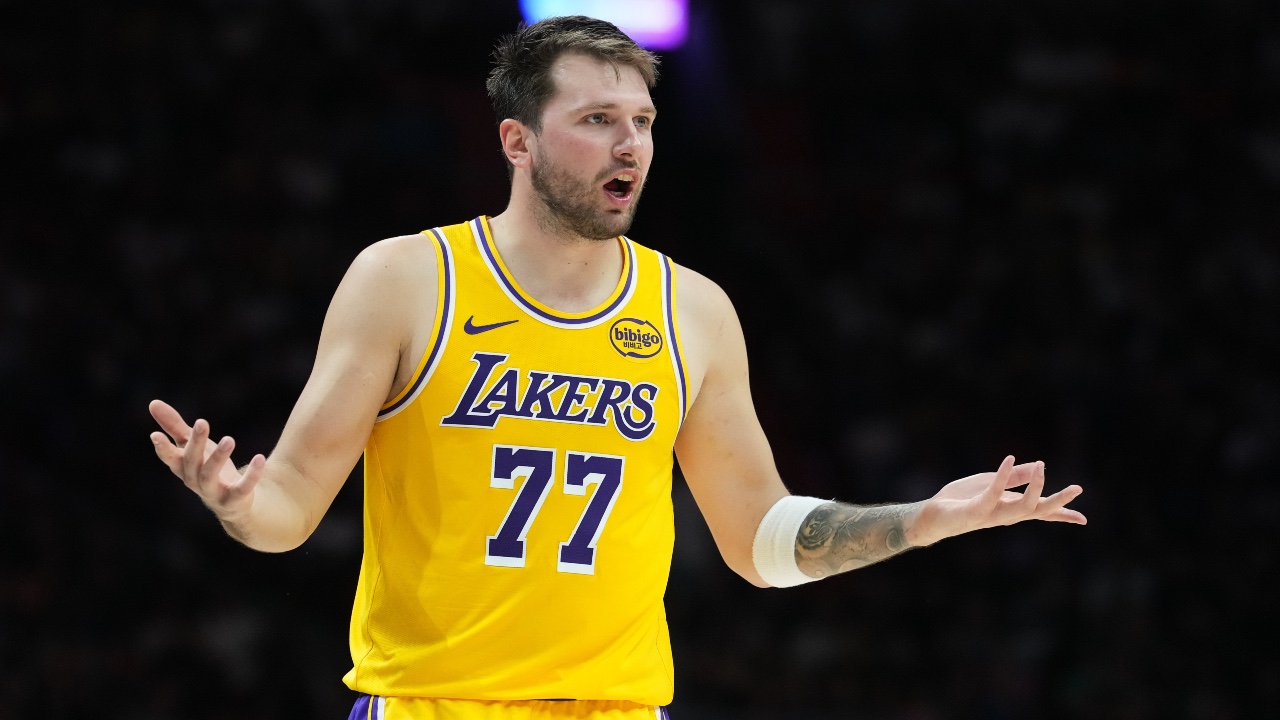 NBA rescinds technical fouls on Lakers’ Luka Doncic, Magic’s Goga Bitadze