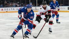 Rangers held to nine shots in loss to Senators