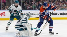 Oilers step up without Draisaitl, get ‘offence by committee’ to sink Sharks