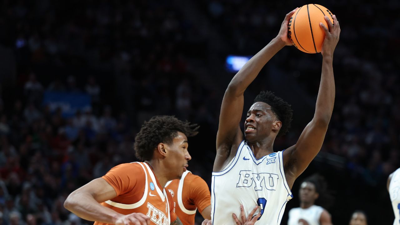 BYU, potential No. 1 pick AJ Dybansta upset by Texas in March Madness first round
