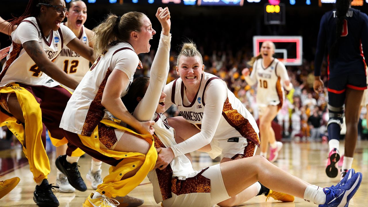Battle’s last-second jumper gives Minnesota win over Mississippi in NCAA Tournament