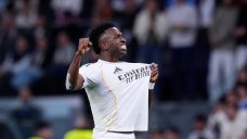 La Liga Roundup: Vinicius scores two, leads Real Madrid over Atletico
