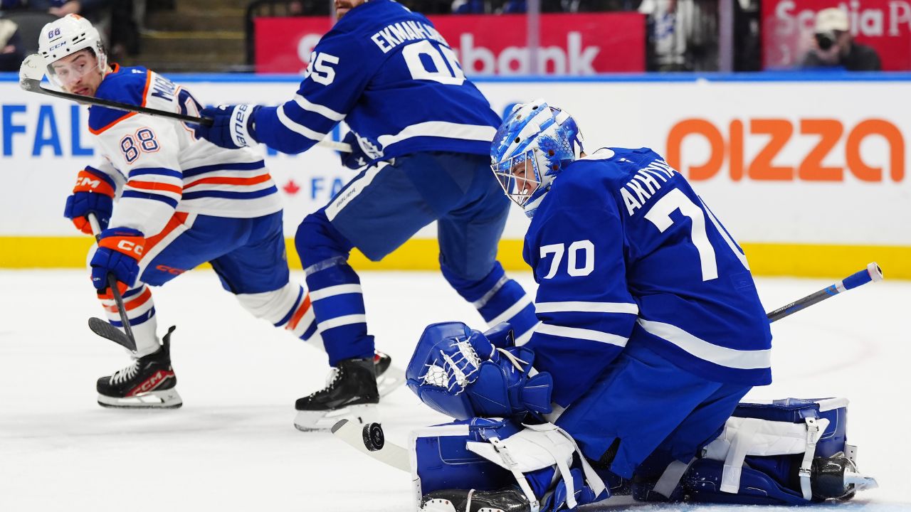 Maple Leafs sign goalie Artur Akhtyamov to three-year contract extension