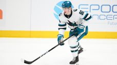Sharks’ Igor Chernyshov injured after heavy hit