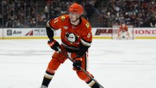 Ducks’ Cutter Gauthier exits vs. Maple Leafs with upper-body injury