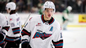 Kelowna Rockets forward Tij Iginla. (Evan Morud/photo)