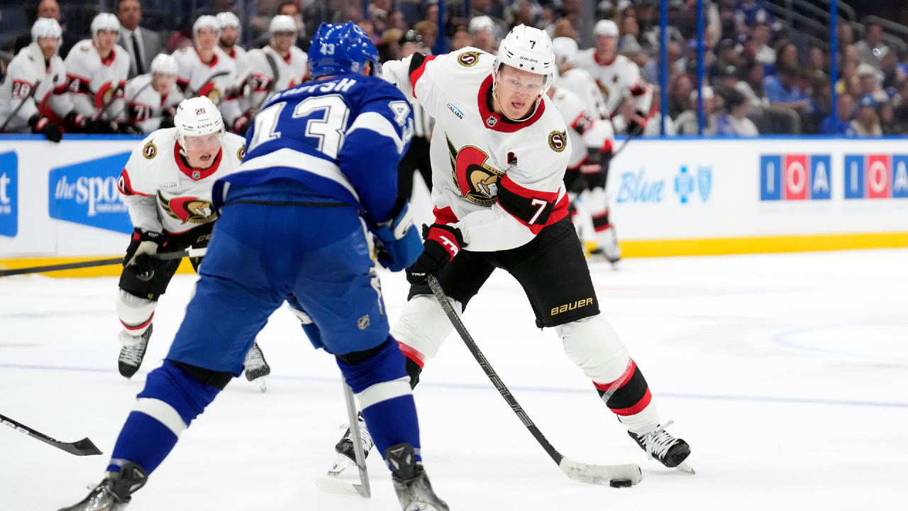 Senators Live Tracker: Ottawa vs. Tampa Bay