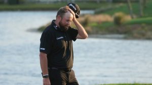 Shane Lowry of Ireland walks off the 18th green during the final round of the Cognizant Classic golf tournament, Sunday, March 1, 2026, in Palm Beach Gardens, Fla. (Marta Lavandier/AP)