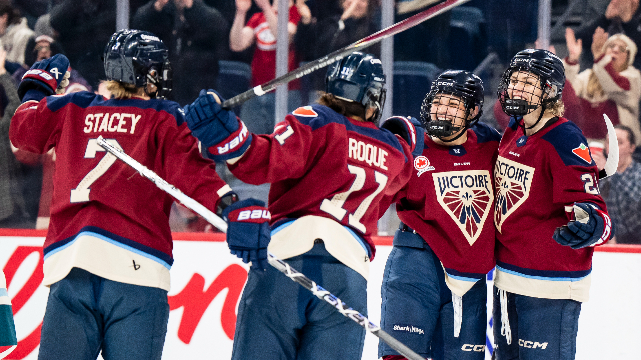 Dubois scores twice in third to rally Victoire past Sirens in Takeover Tour