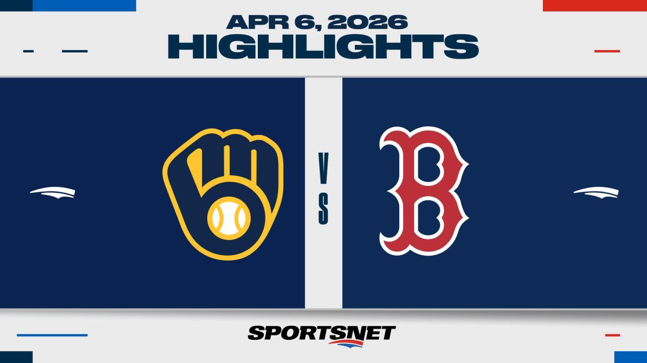 MLB Highlights: Brewers 8, Red Sox 6