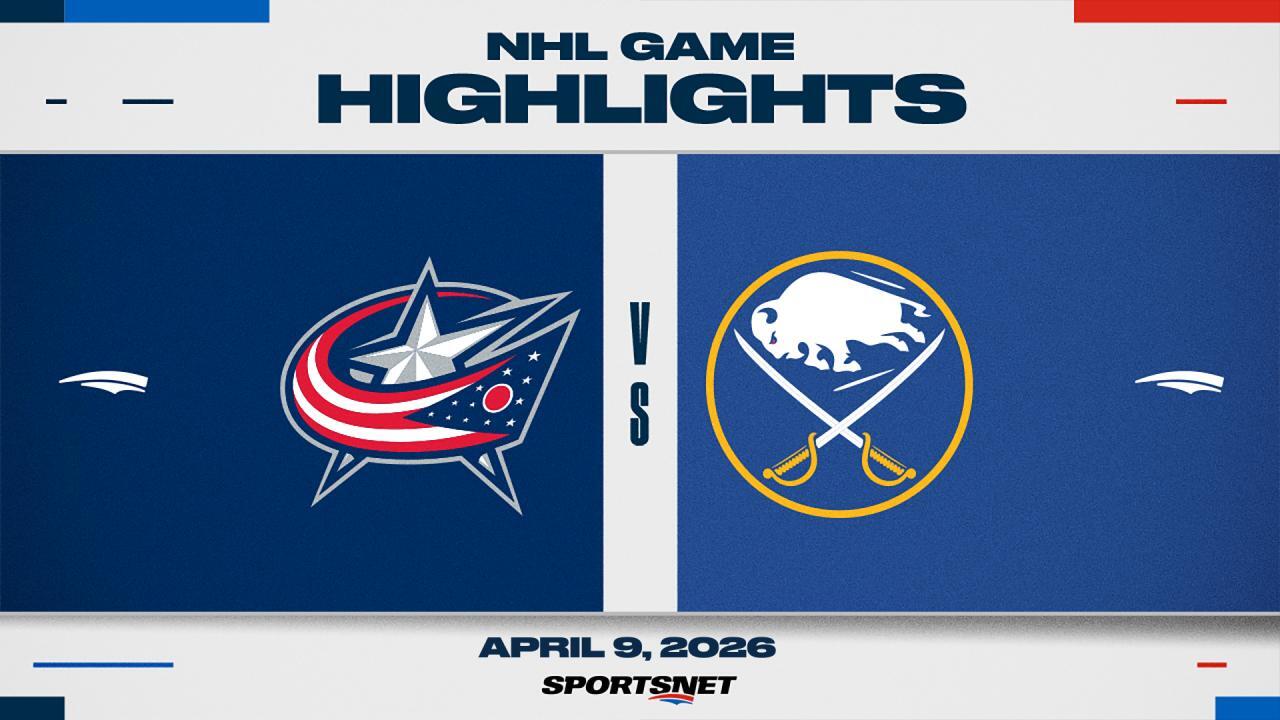 NHL Highlights: Sabres 5, Blue Jackets 0