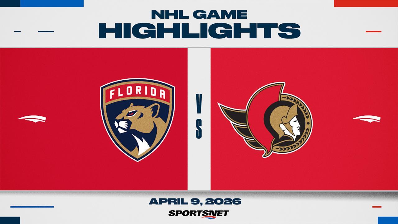 NHL Highlights: Senators 5, Panthers 1