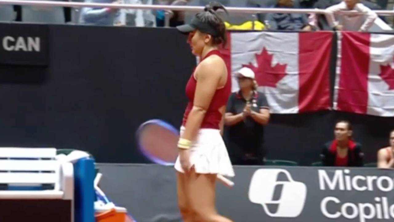 Canada’s Andreescu misplays match-point serve vs. Kazakhstan’s Putintseva