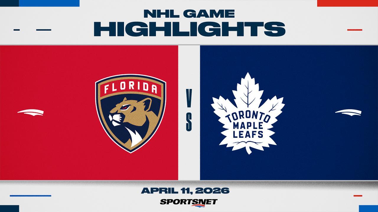 NHL Highlights: Panthers 6, Maple Leafs 2