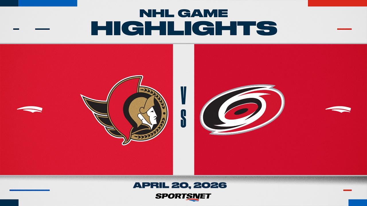 NHL Highlights: Hurricanes 3, Senators 2 (2OT)