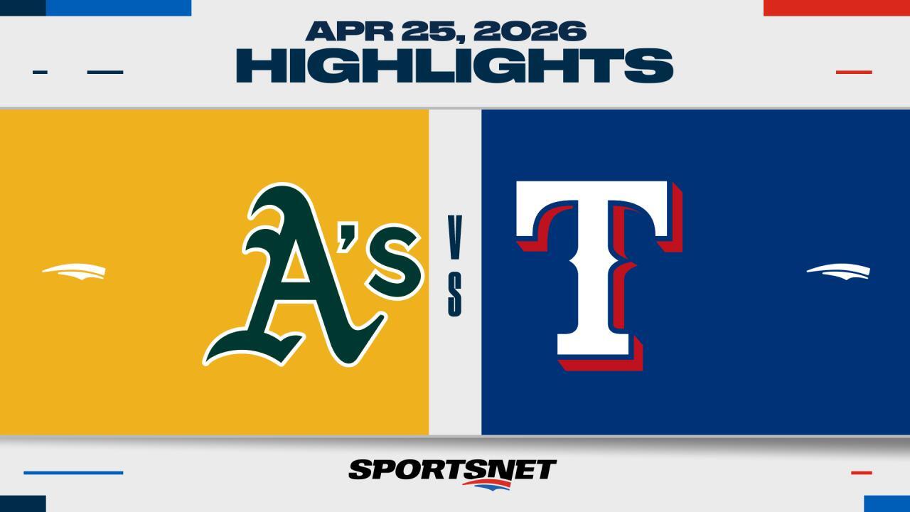 Mlb Highlights Rangers 4 Athletics 3