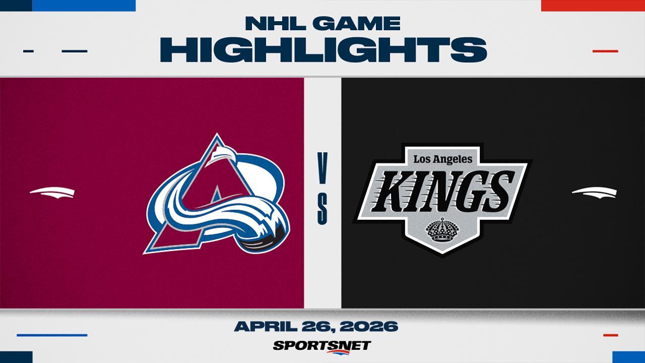 Nhl Game 4 Highlights Avalanche 5 Kings 1