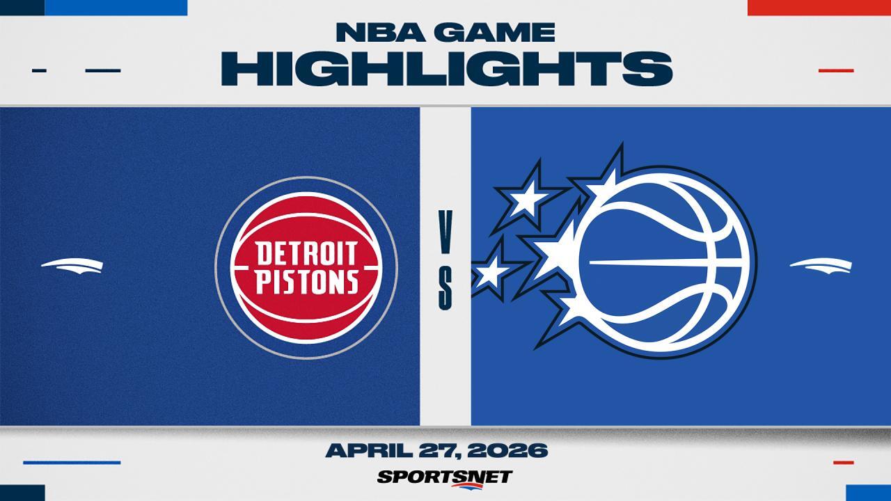 Nba Game 5 Highlights Magic 94 Pistons 88