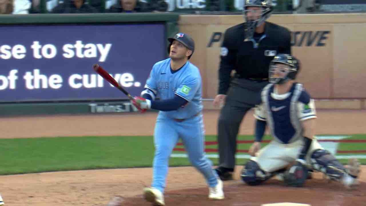 Blue Jays Varsho Launches Solo Shot To Open The Scoring Vs Twins