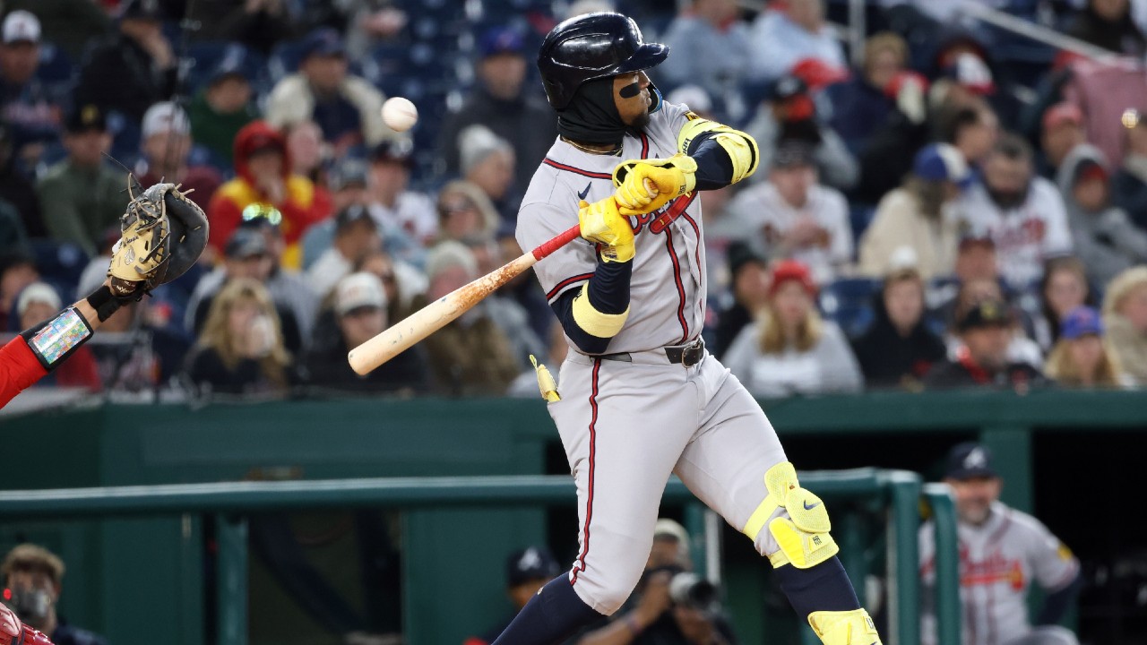 Braves' Acuna in lineup one day after hurting hand on HBP