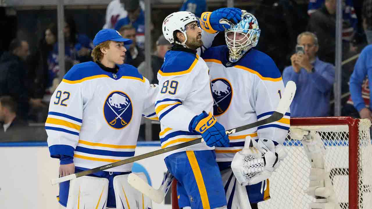 Sabres down Rangers for pivotal win in Atlantic race