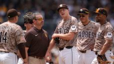 Padres’ Nick Pivetta exits with elbow stiffness vs. Rockies