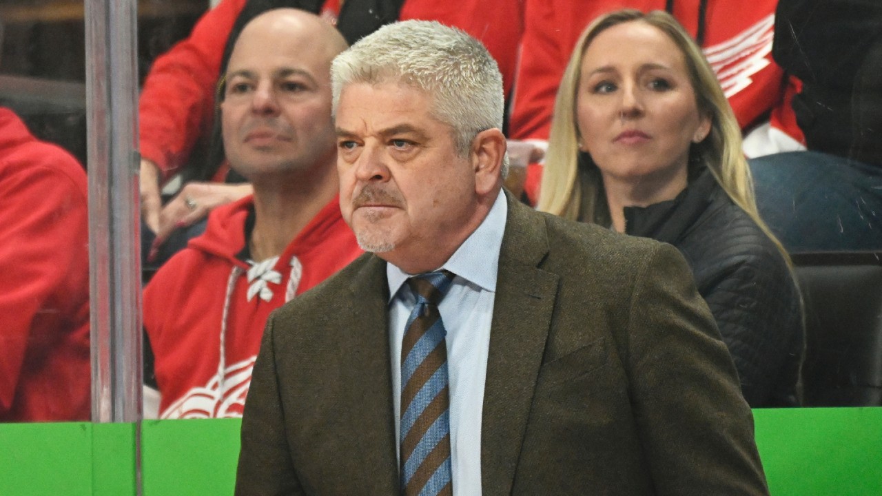 Red Wings’ McLellan says he’s embarrassed after blowout loss in finale