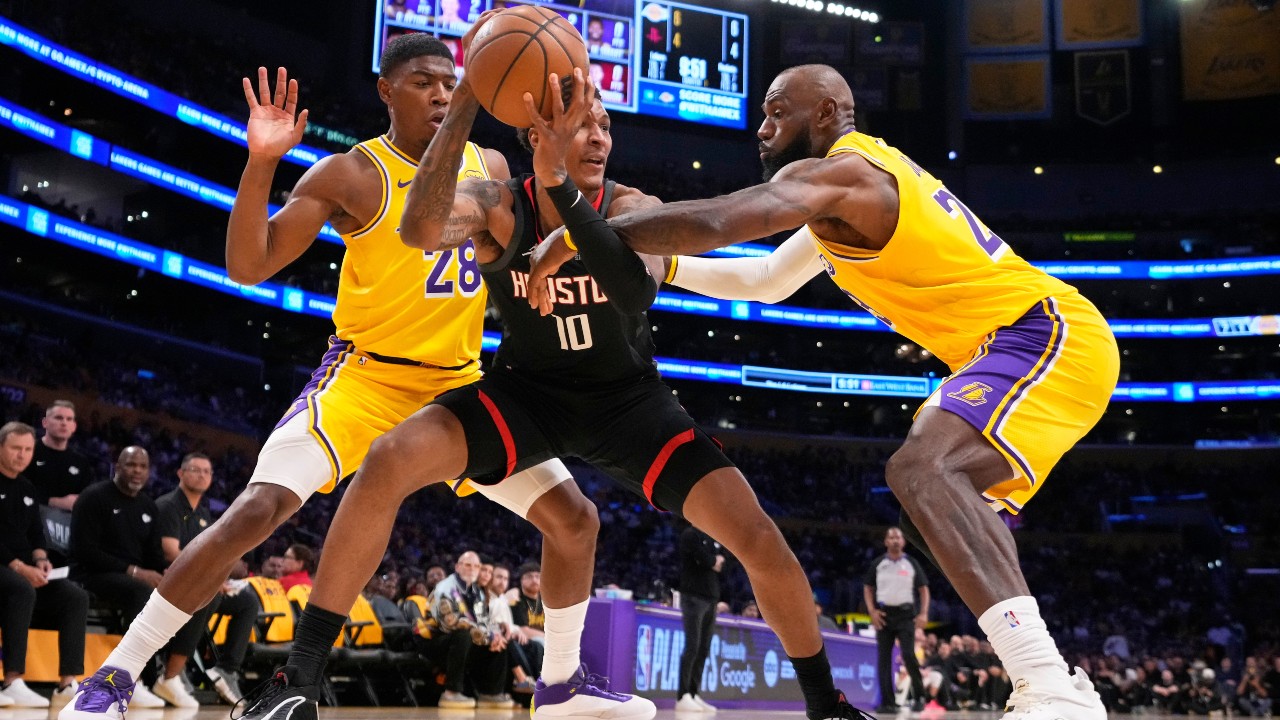 NBA Playoffs Live Tracker: Rockets vs. Lakers, Game 1