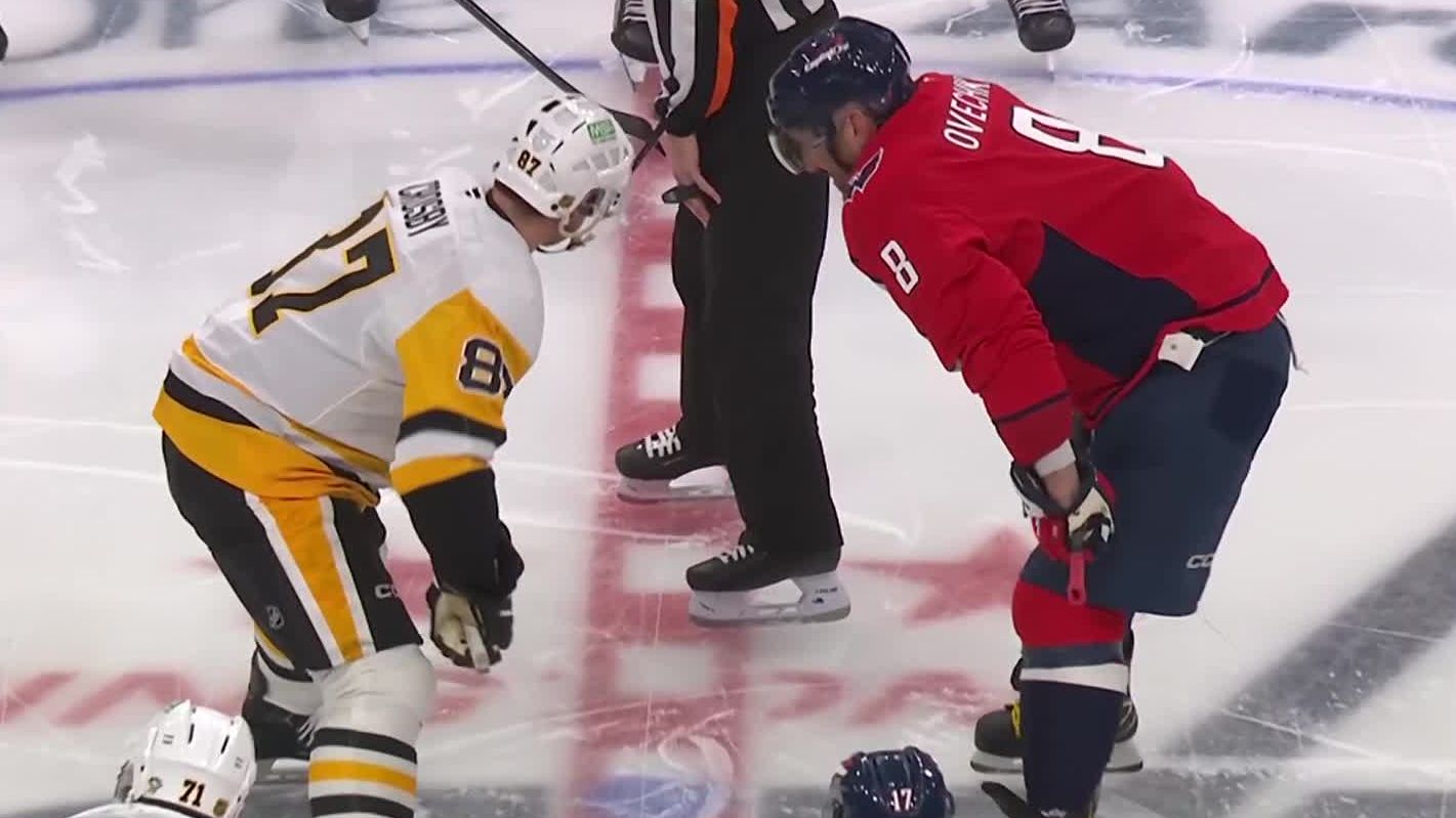 Capitals’ Ovechkin and Penguins’ Crosby take opening faceoff