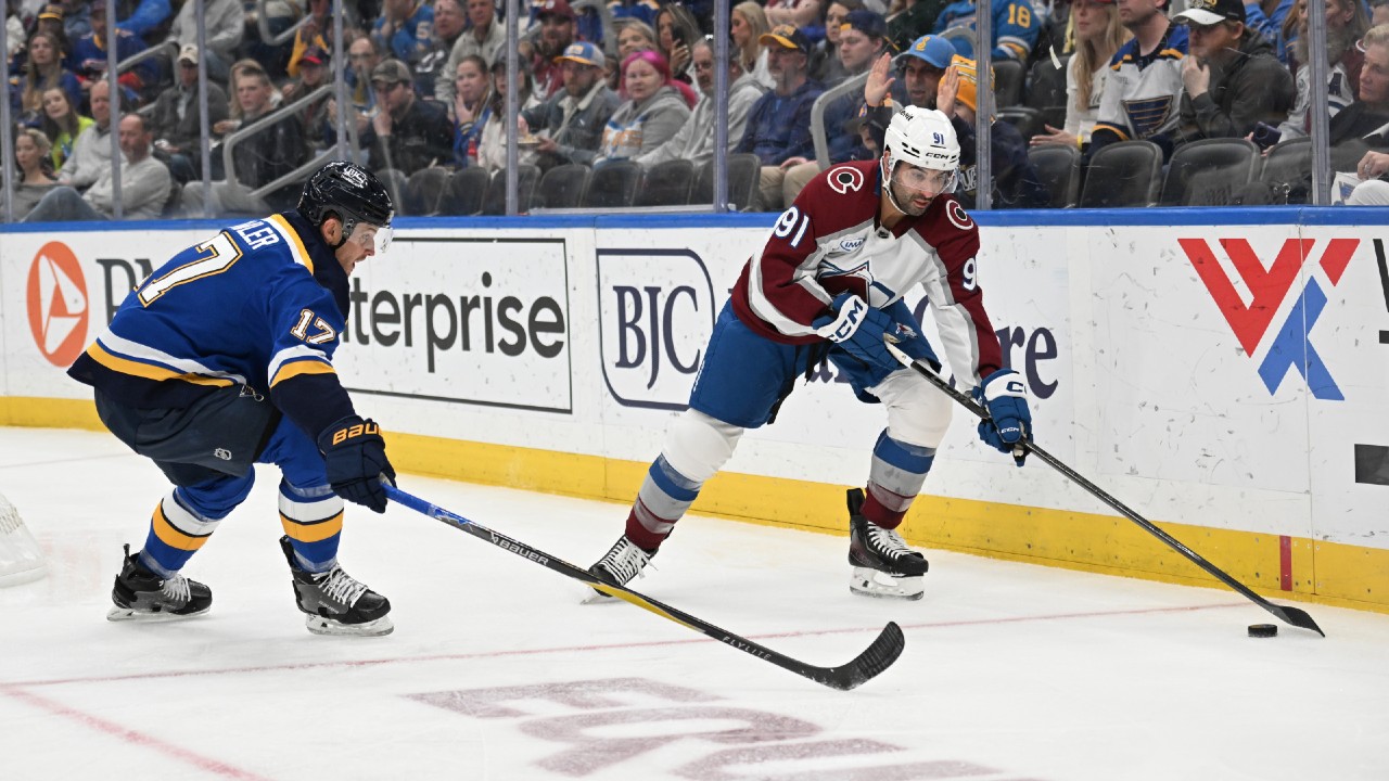 Avalanche’s Nazem Kadri injured vs. Blues