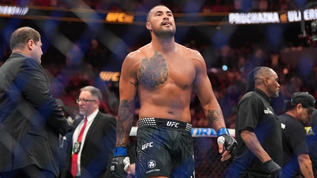 Carlos-Ulberg-reacts-after-defeating-Jiri-Prochazka-in-their-light-heavyweight-title-bout-at-UFC-327-in-Miami