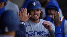 Barger not in Blue Jays lineup, ankle injury trending in right direction