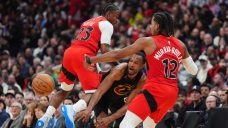 Raptors’ defence overcomes their poor shotmaking to tie series with Cavaliers