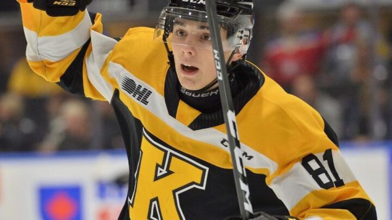 Former Kingston Frontenacs forward Vitali Pinchuk. (Terry Wilson / OHL Images)