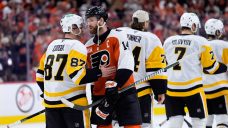 Flyers outlast Penguins, clinch series in hard-fought Game 6