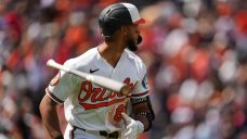 Orioles, Astros trade routs in doubleheader split