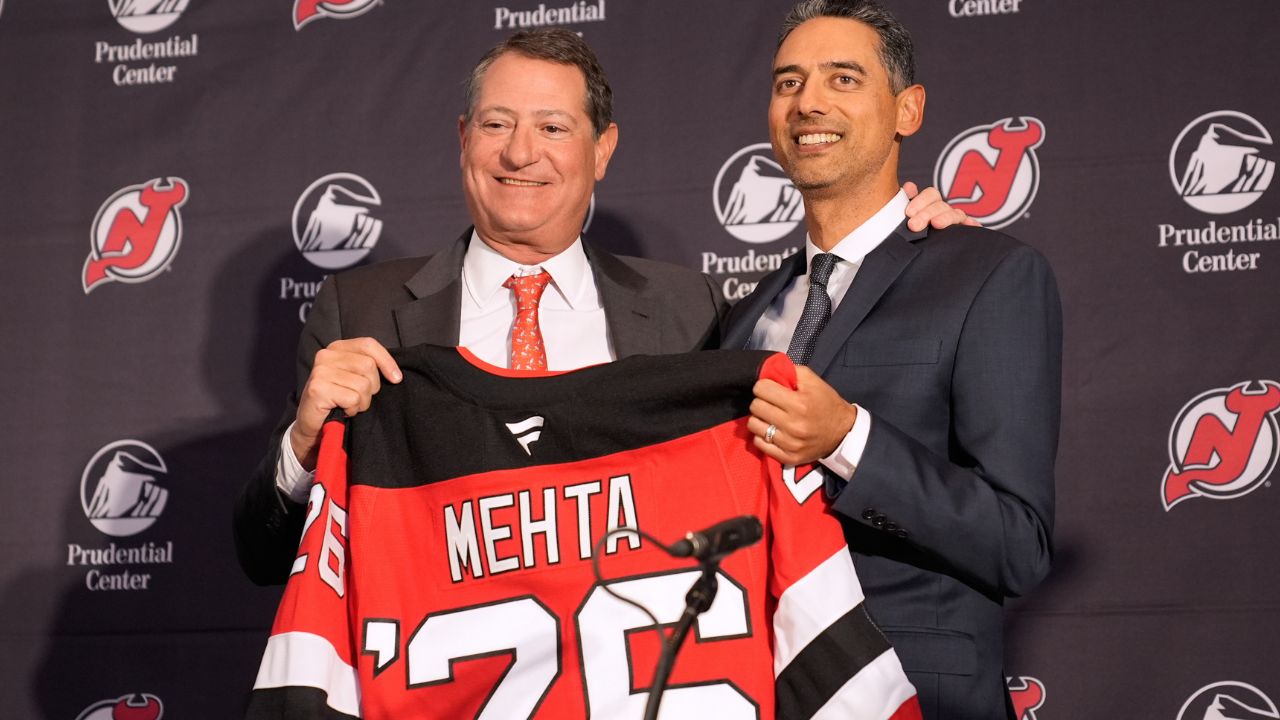 Former poker player Sunny Mehta not showing his cards as Devils’ new GM