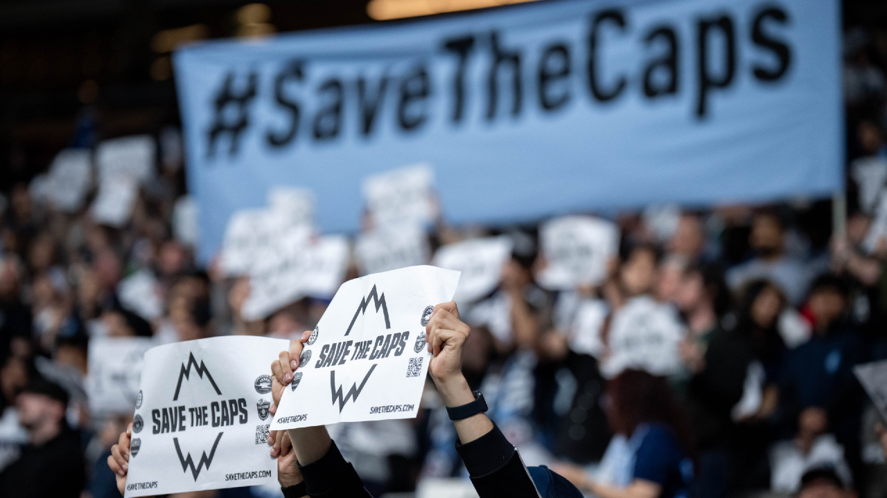 Vancouver Whitecaps fans bring ‘Save the Caps’ campaign to B.C. Place