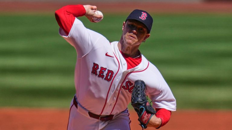 Boston Red Sox pitcher Sonny Gray during a baseball game at Fenway Park, Wednesday, April 8, 2026, in Boston. (Charles Krupa/AP)
