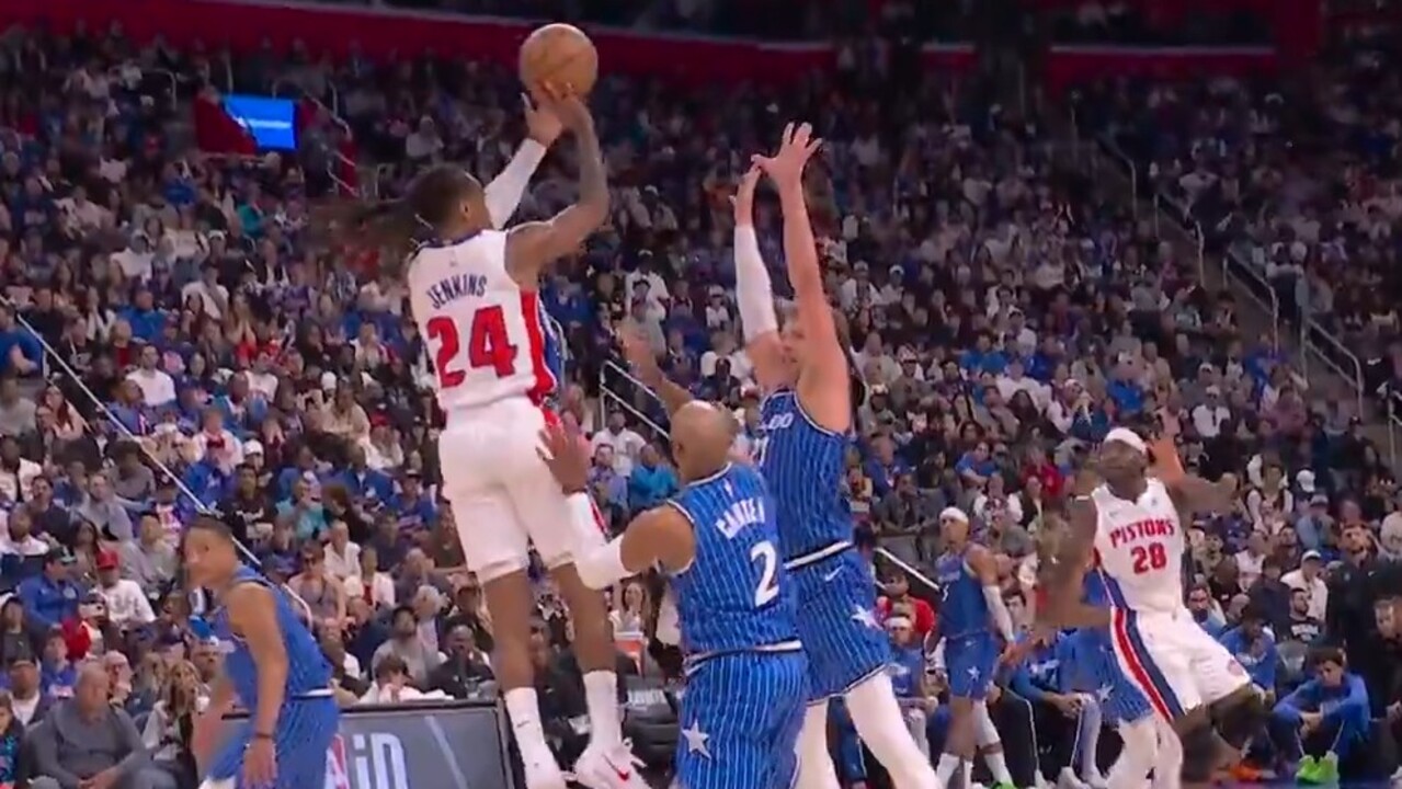Pistons Jenkins Elevates Over Magics Wagner To Hit Buzzer Beater Three