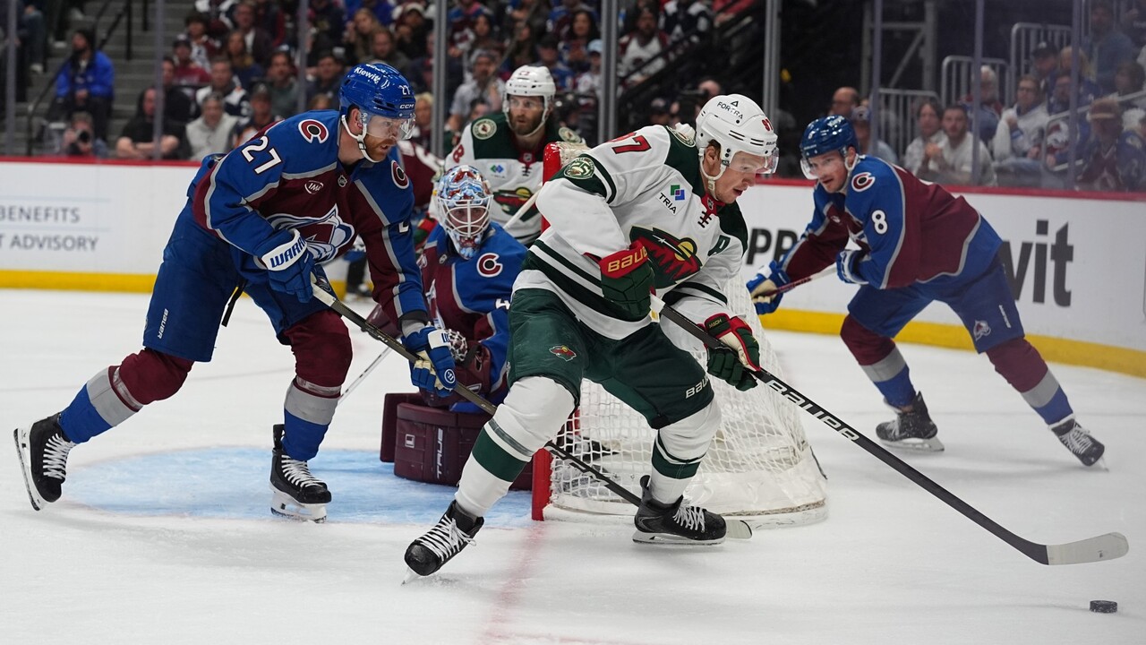 Watch all 15 goals from Wild and Avalanche’s unbelievable Game 1 clash