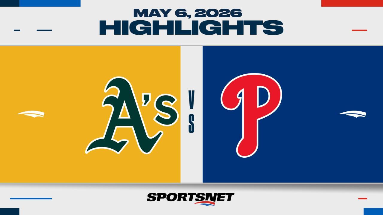 MLB Highlights: Phillies 6, Athletics 3