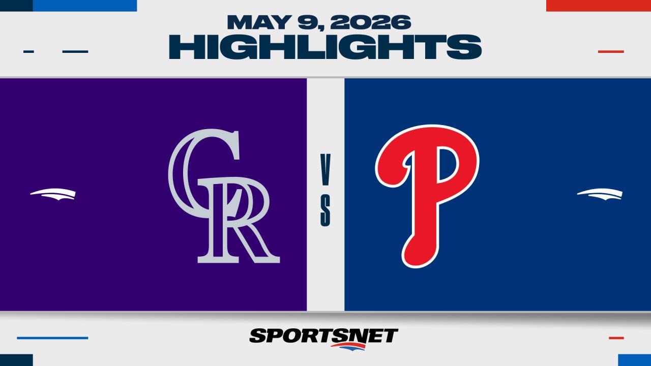 MLB Highlights: Phillies 9, Rockies 3