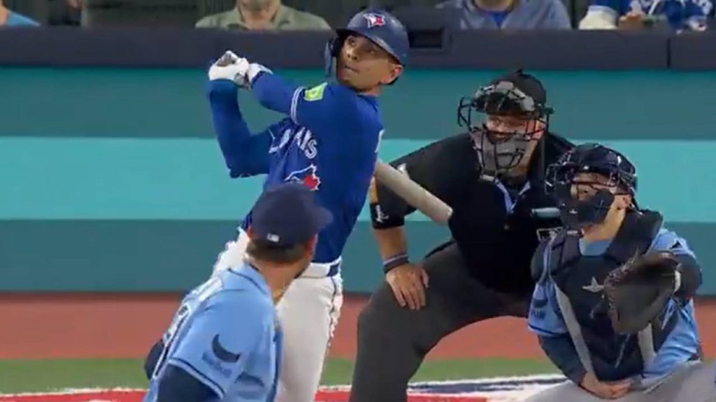 Gimenez belts second homer of the game to pull Jays closer vs. Rays