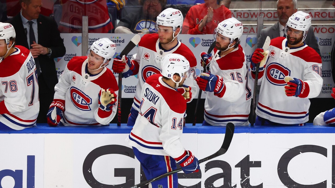 Evans Suzuki Strike Twice To Give Canadiens First Lead In Game 5