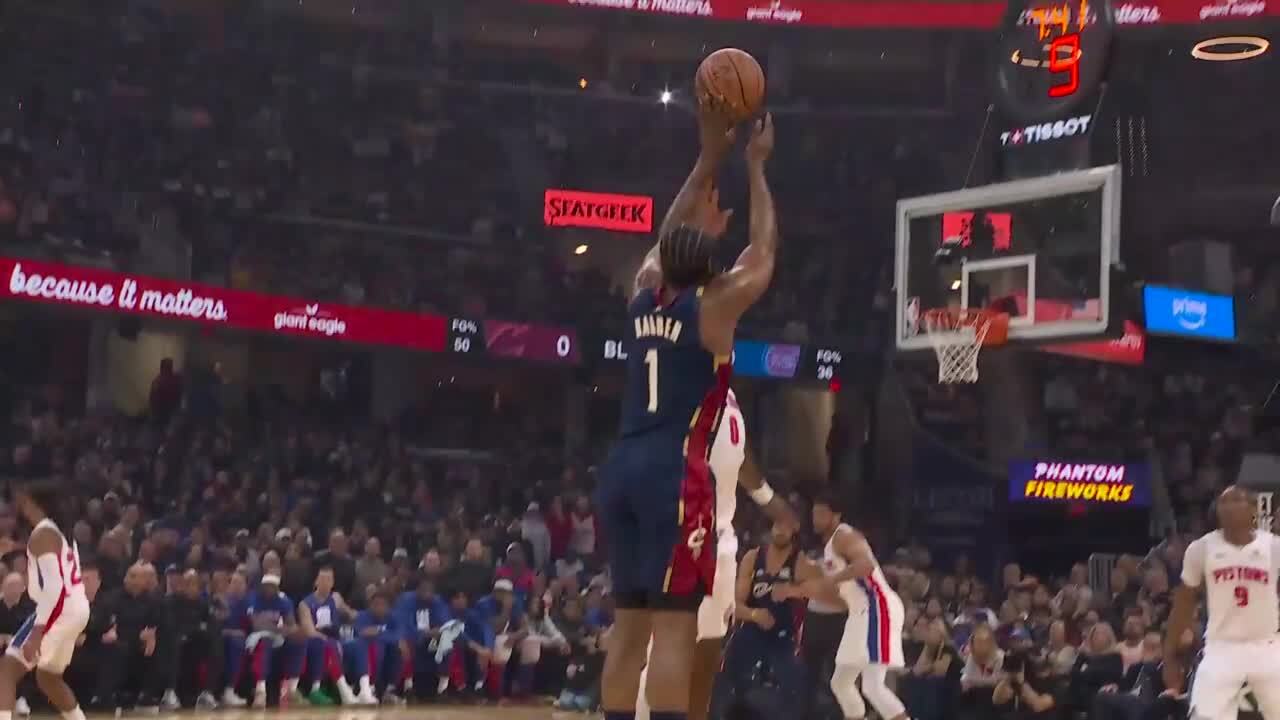Harden Cracks All-Time Playoff Scoring Top 10, Signaling Staying Power in Cleveland's Run